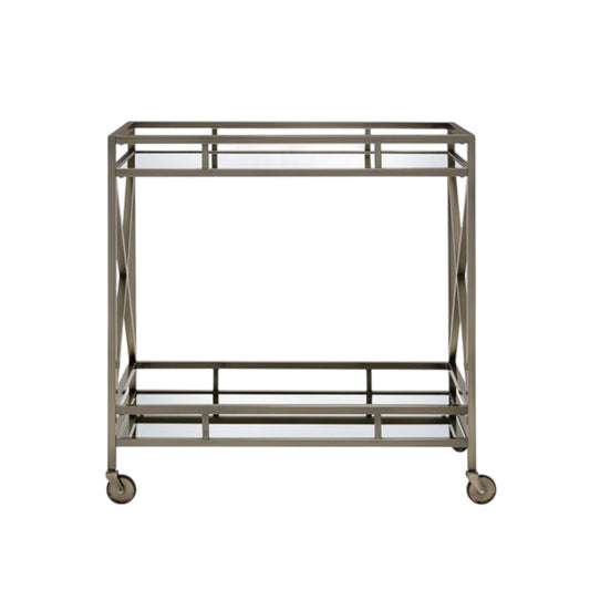 Kristensen - Serving Cart - Antique Gold