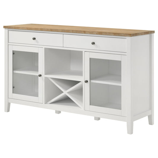 Prager - 2 Door Dining Sideboard - White