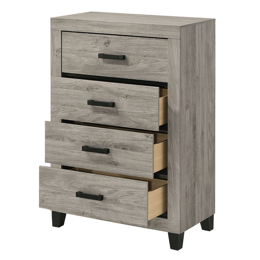 Mari - Chest - Light Gray Finish