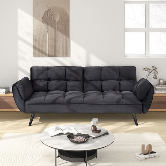 Sofa Soft Two Armrests Throw Pillow Pillow Comfortable Fit Apartment Bedroom Small Space