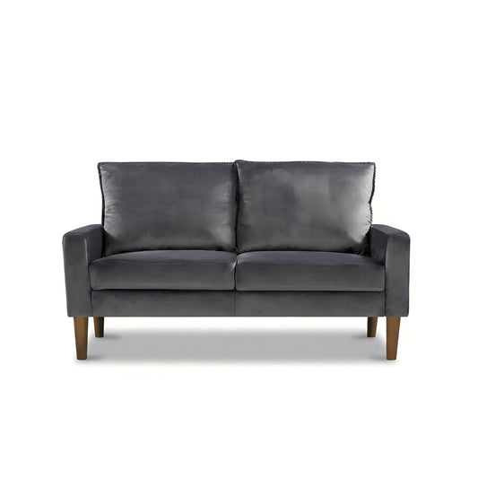 Upholstered Loveseat Sofa, 2 Seater Couch For Living Room Apartment