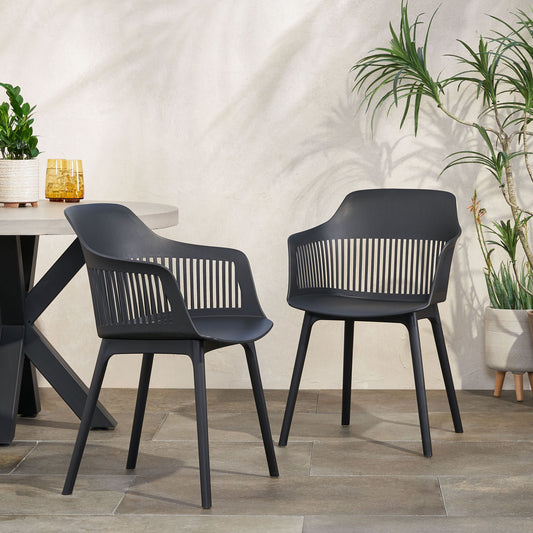 Dahlia - Chair (Set of 2) - Black
