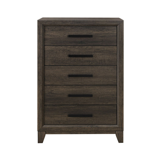 Harry - Chest Storage Chest With 5 Drawers - Brown