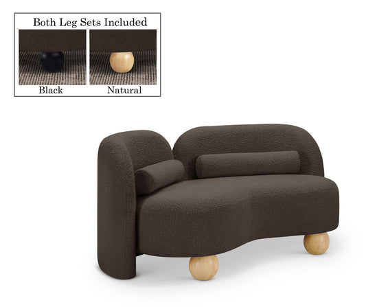 Daphne - Boucle Loveseat