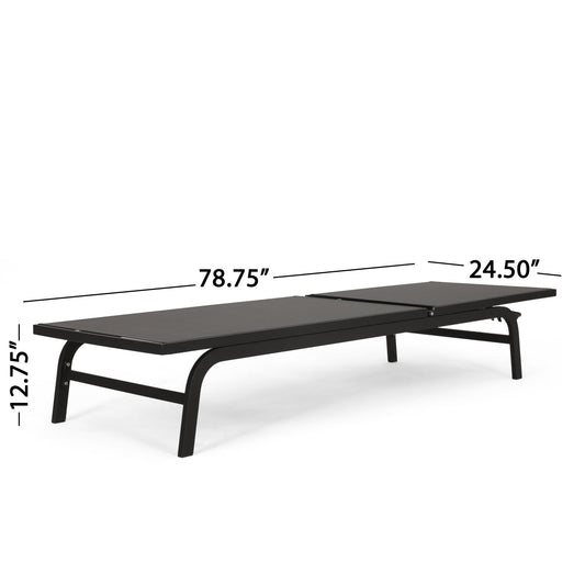 Finn - Contemporary Chaise Lounge For Outdoor Relaxation