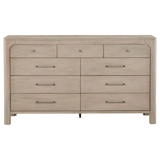 Flores - 9 Drawer Dresser - Mango Color