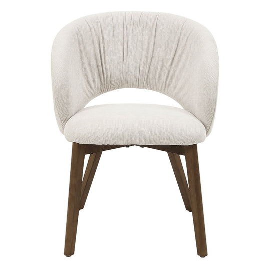Eada - Arm Chair (Set of 2) - Beige Chenille