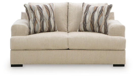 Lofwood - 2 Pc. - Sofa And Loveseat - Oatmeal