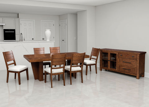 Kristiland - Dining Room Server - Warm Brown