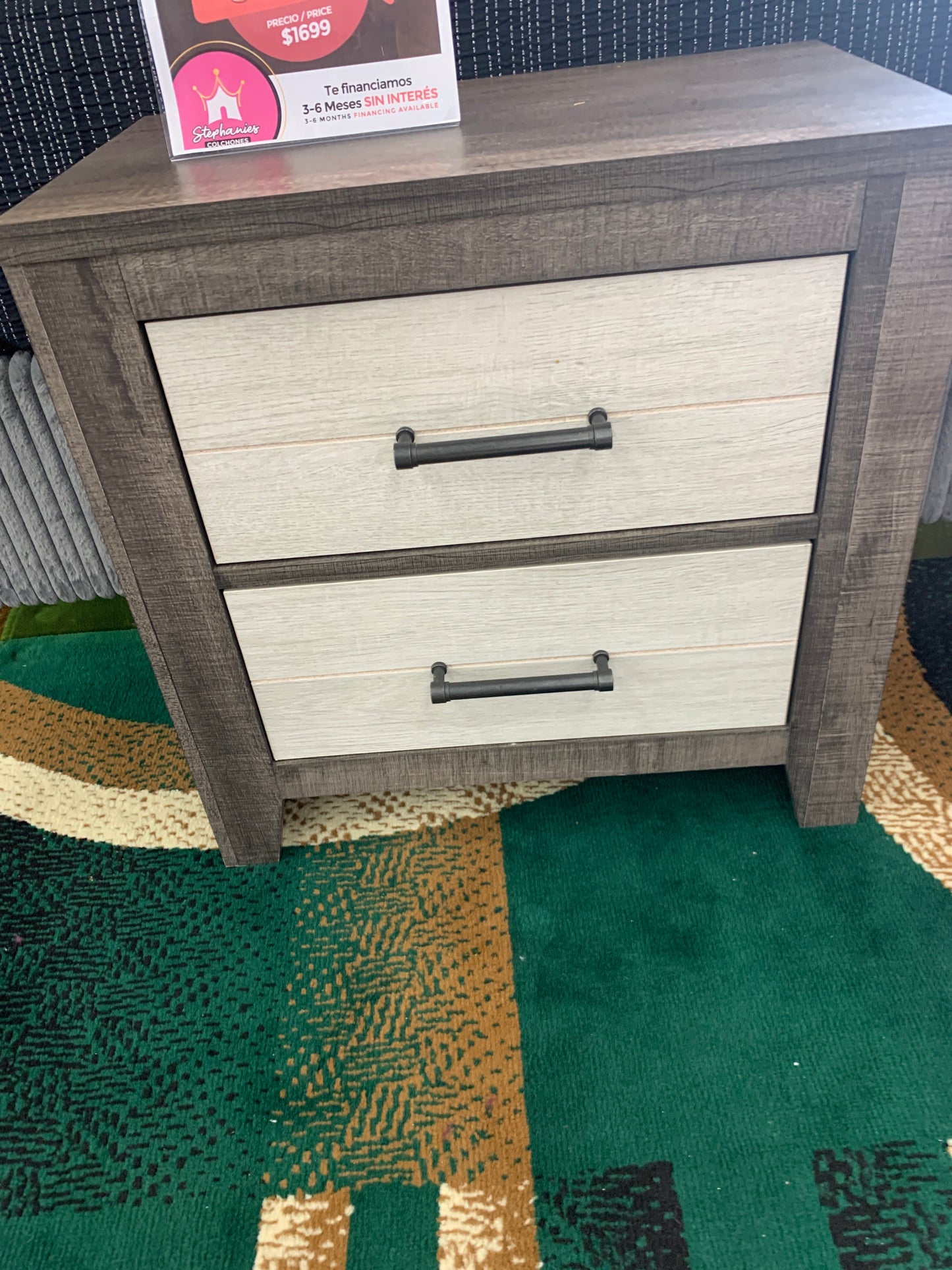 Dresser + mirror + 2 night stand
