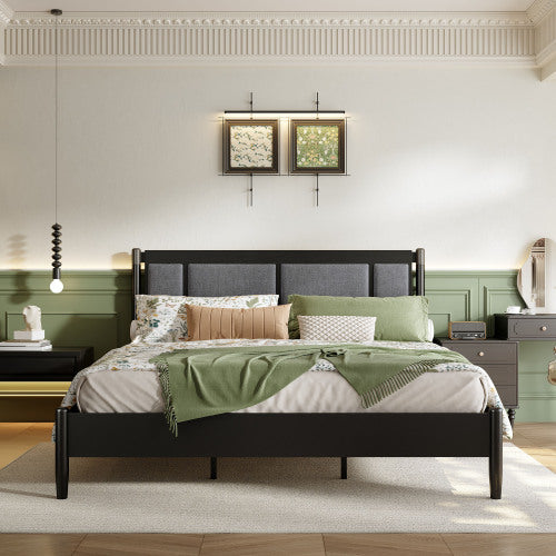 COMBO RECAMARA KING: CAMA+COLCHON+MESITAS 008 - King Size Mattress,10 Inch Hybrid Mattress, Individually Pocketed Innerspring, Medium Firm