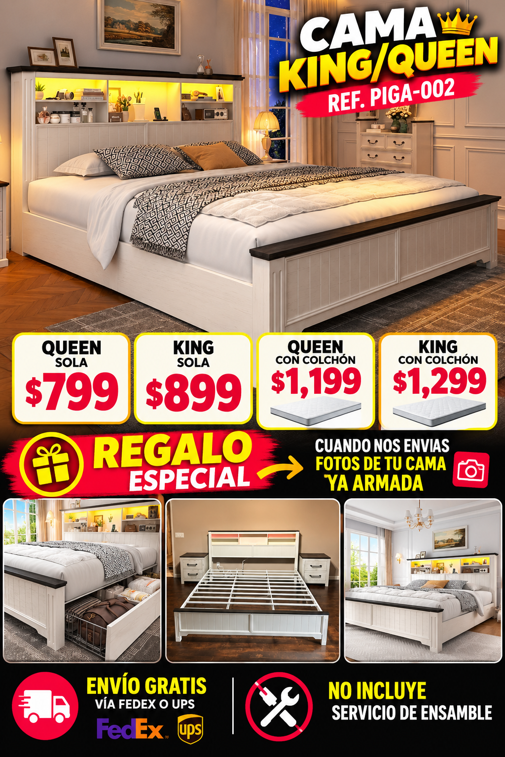 PIGA-002 cama