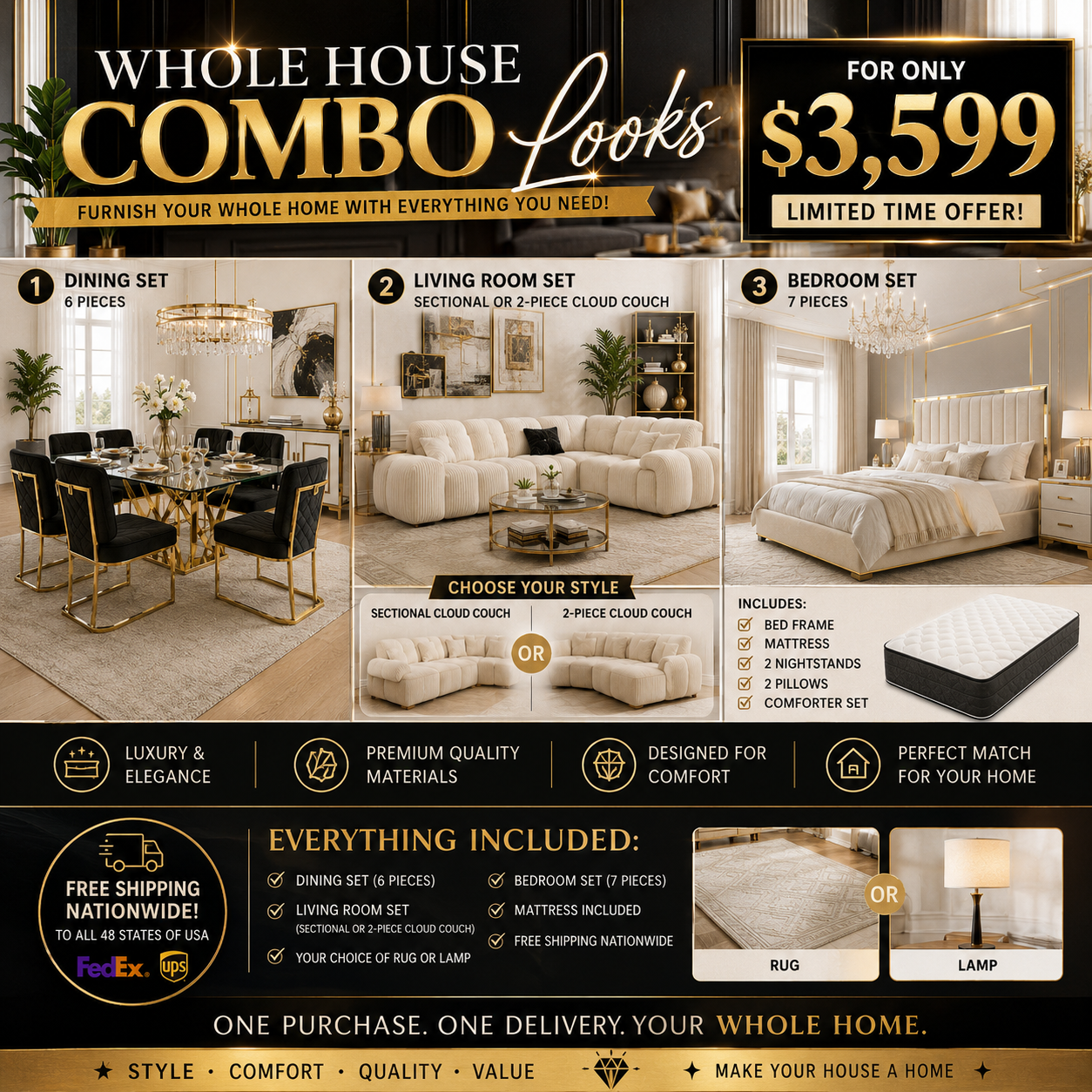 WHOLE HOUSE COMBO LUXE-3599