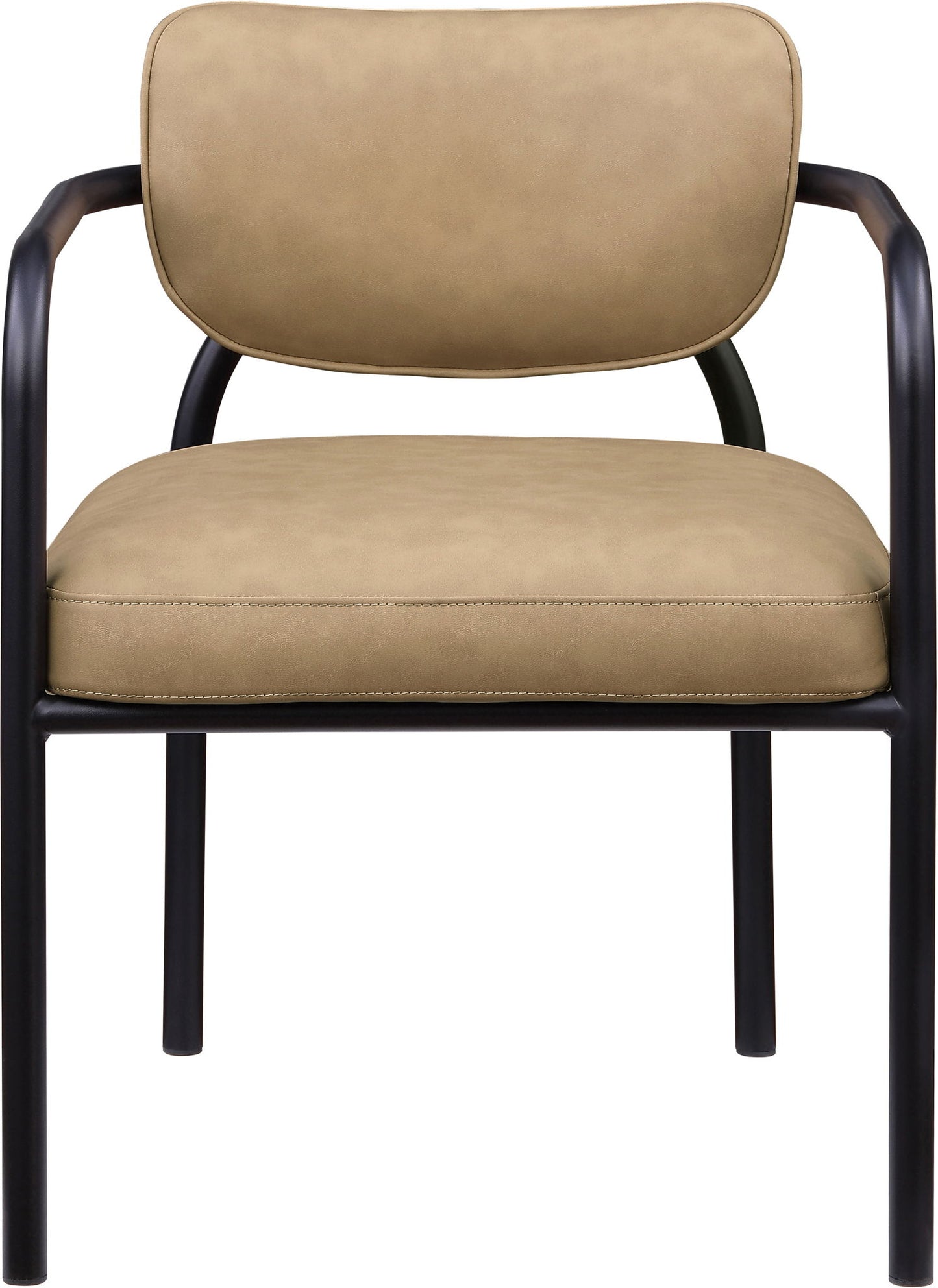 Serava - Vegan Leather Upholstered Dining Chair (Set of 2) - Tan