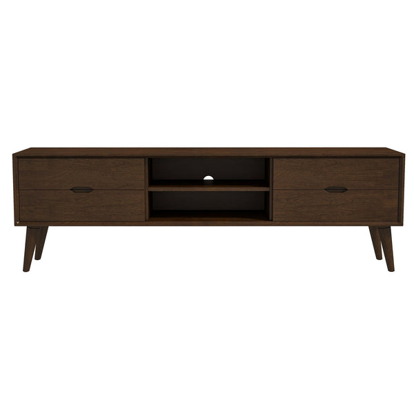 Adrian - TV Stand - Walnut Brown