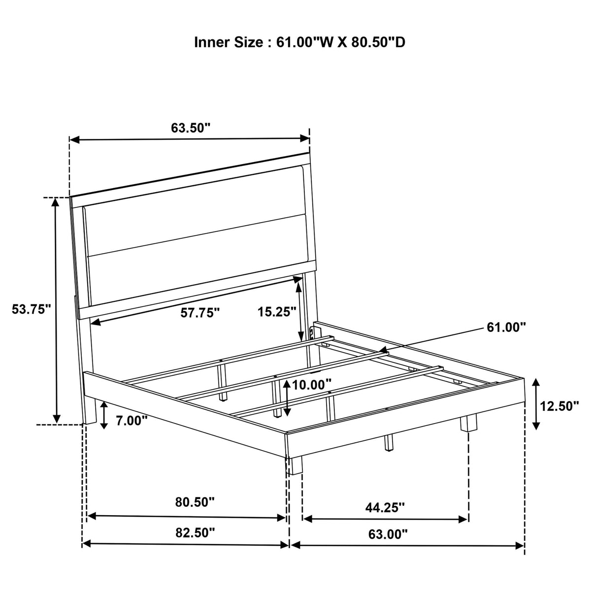 Strout - Panel Bed