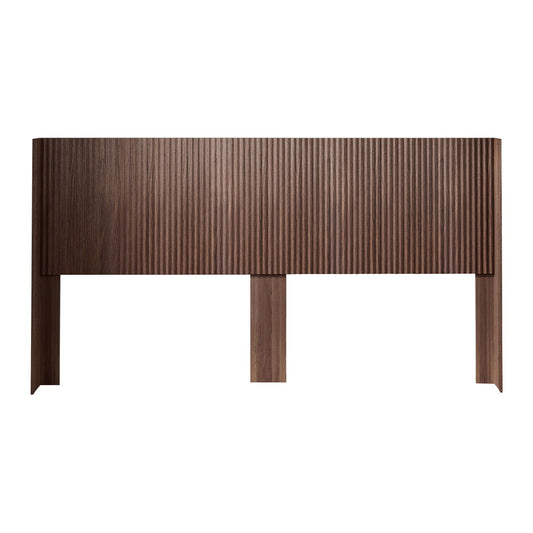 Modern Wide Wall Mounted Fluted Panel Headboard