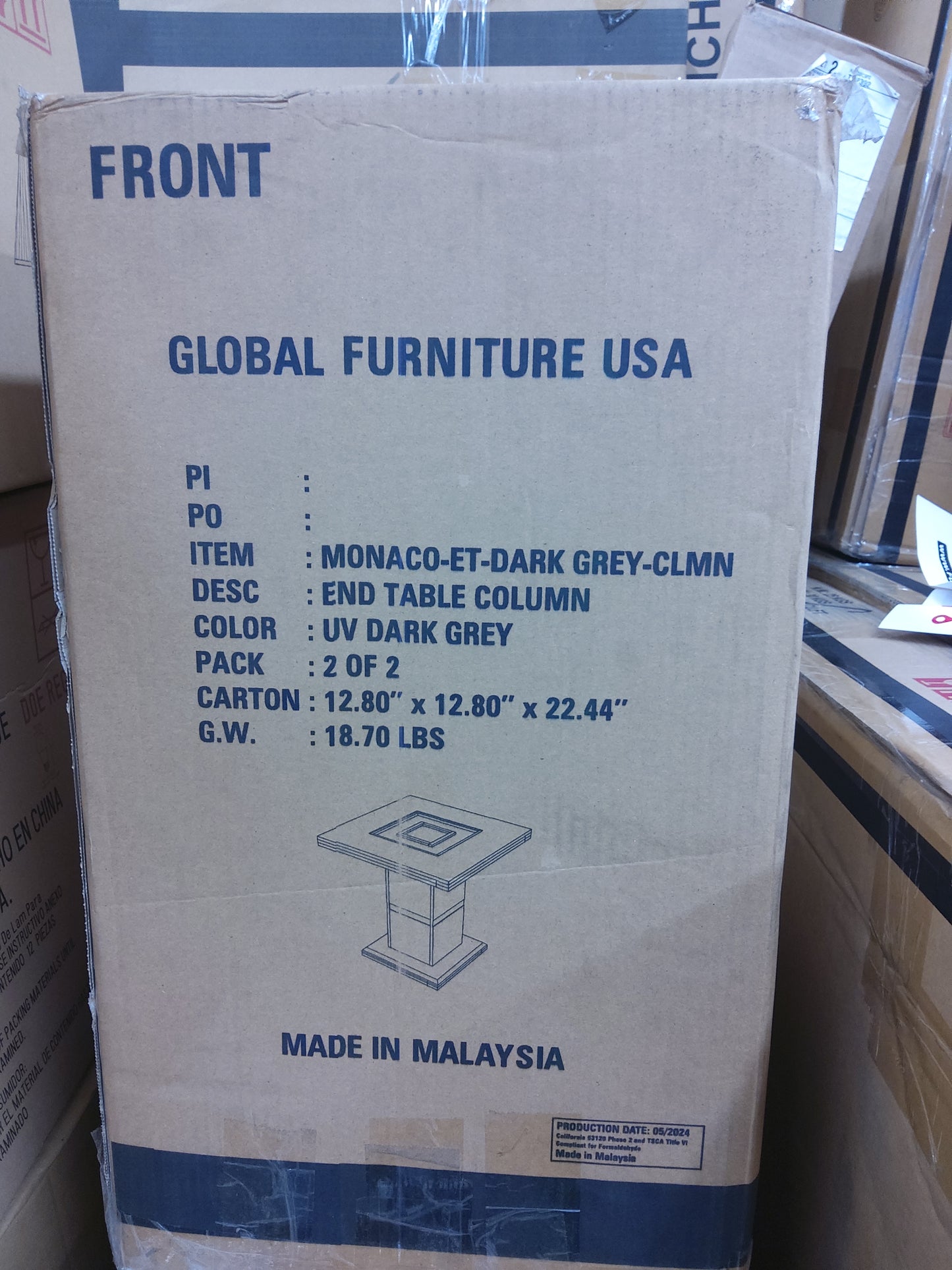 Monaco-ET-Dark Grey-clmn end tablet column