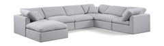 Indulge - Linen 7 Piece Modular Sectional