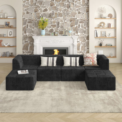 Modern Minimalist Corner Sofa Sleeper