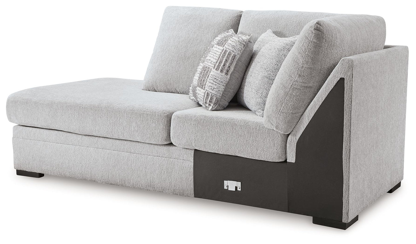 Gabyleigh - Laf Corner Chaise - Nickel