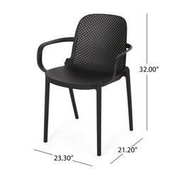 Roxanne - Outdoor Stacking Dining Armchair (Set of 2)