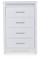 Jarlee - Four Drawer Chest - White