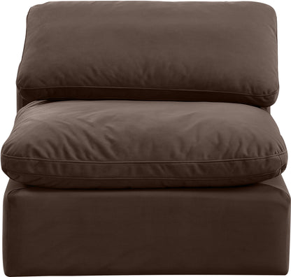 Indulge - Velvet Armless Chair
