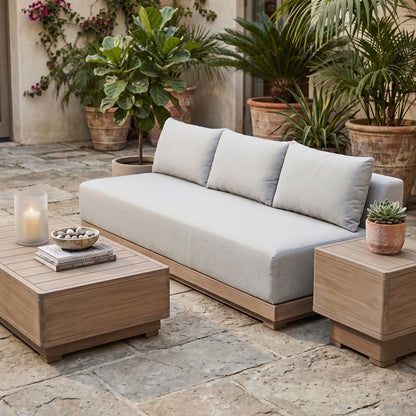 Solace - Olefin Performance Fabric Outdoor Patio Modular Sofa