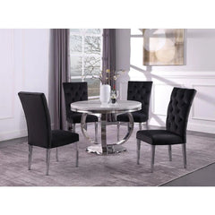 Modern Upholstered Tufted Dining Chair (Set of 2)