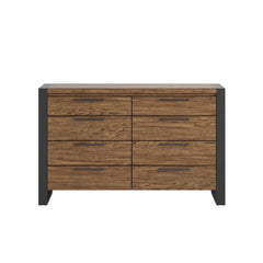 8 Drawer Dresser - Brown