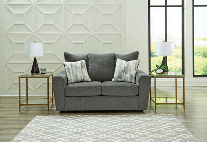 Stairatt - Loveseat - Gravel
