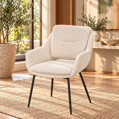Bexley - Arm Chair (Set of 2) - Beige Linen