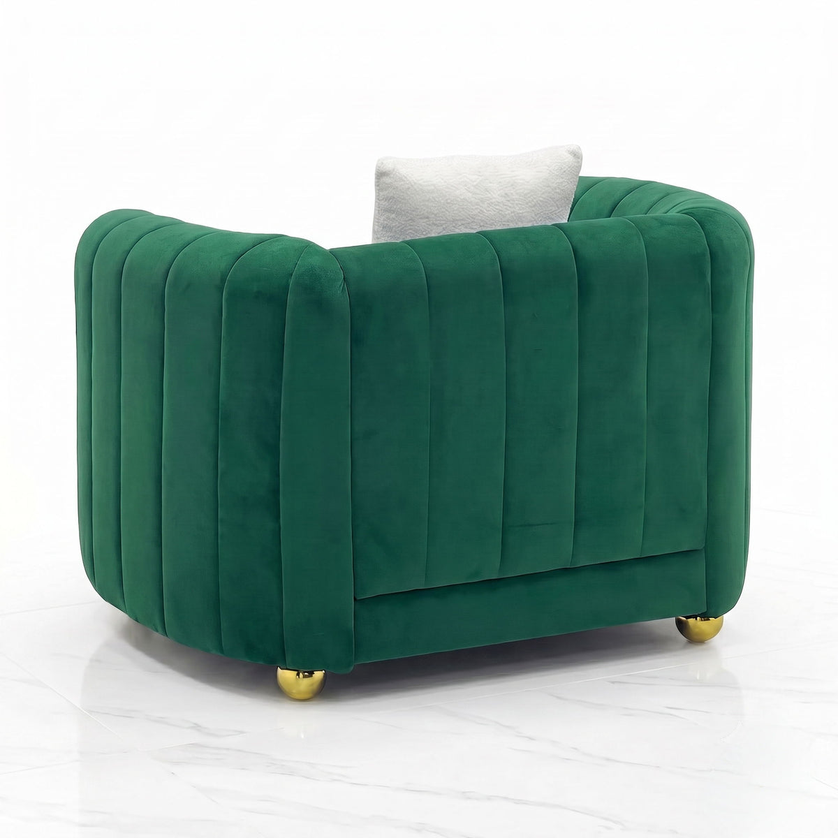 Single Sofa With High Resilience Foam