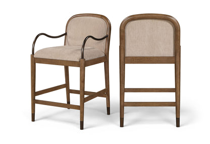 Cambria - Fabric Upholstered Counter Stool