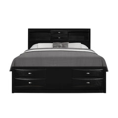 Lucille - Bed With Storage And Bookcase Headboard