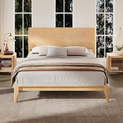 Platform Bed With Metal Support