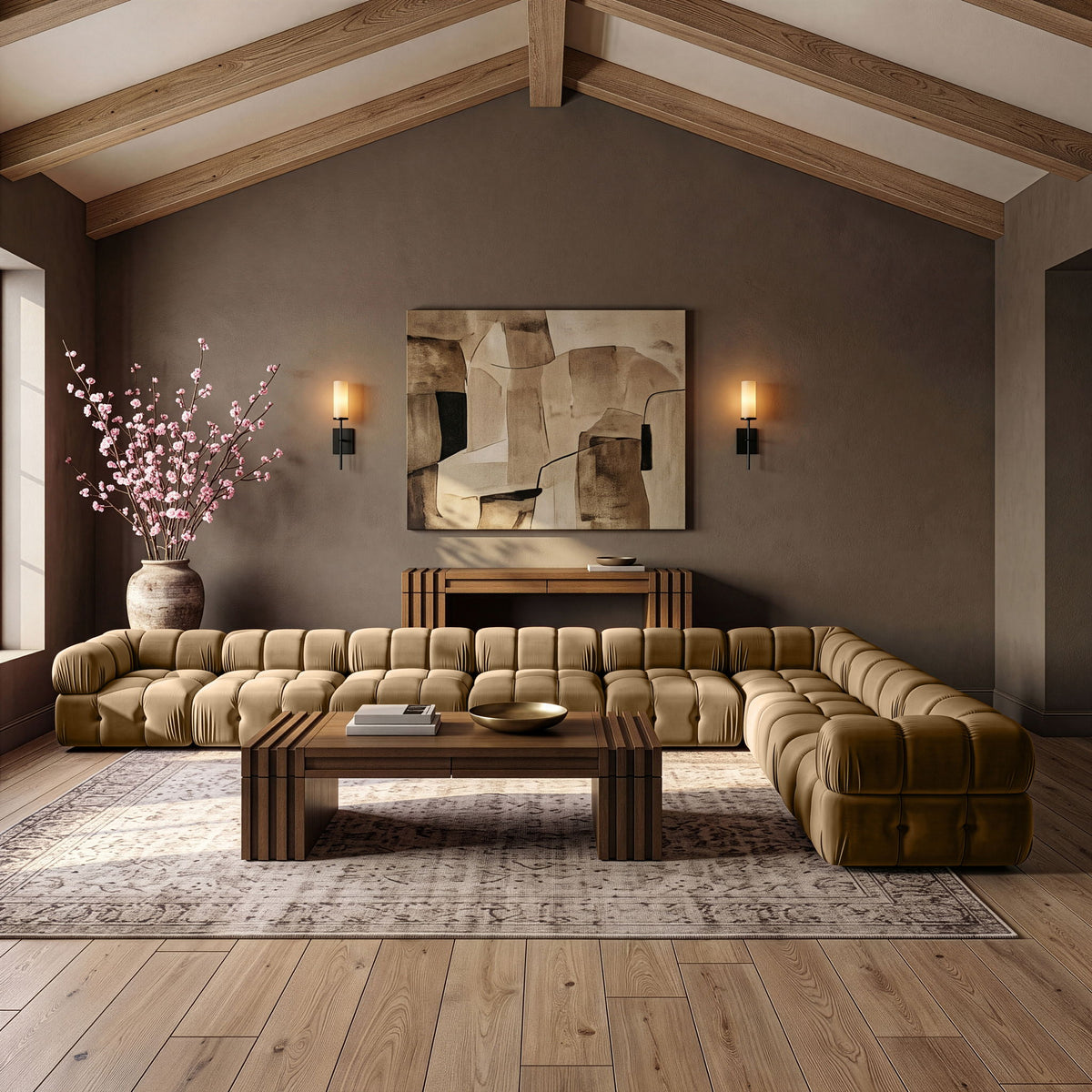 Orin - 8 Piece Modular Sectional (5 Modular Chairs, 3 Corner Chairs)