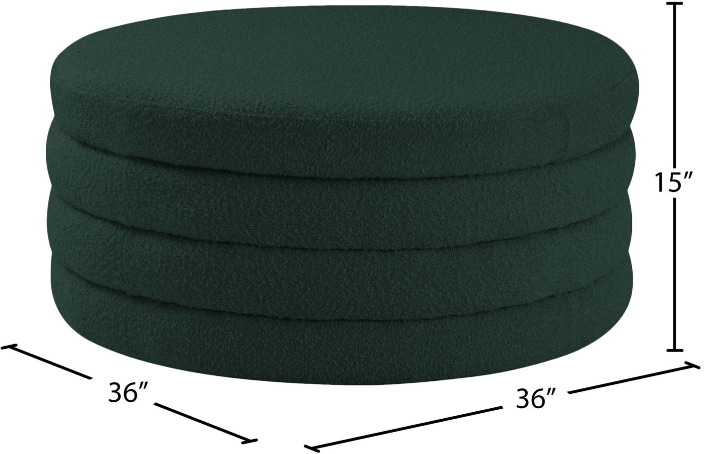 Aphia - Ottoman, Coffee Table