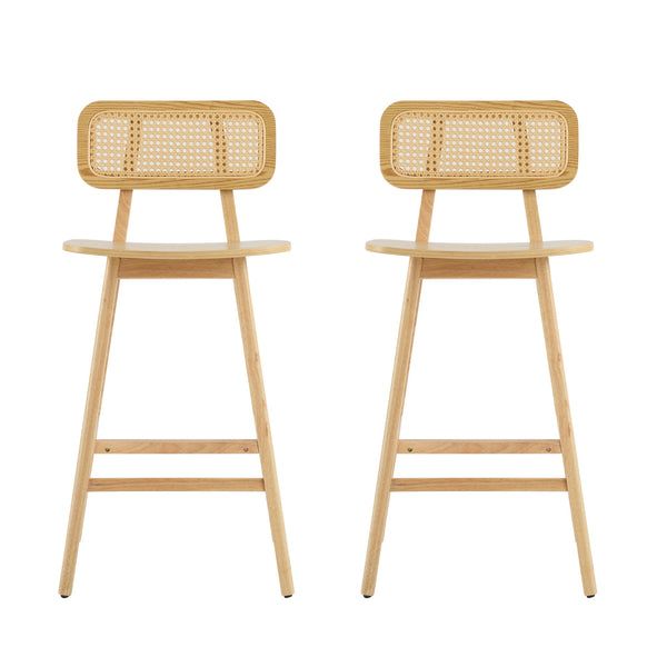 Bari - Indoor Wood Barstool (Set of 2)