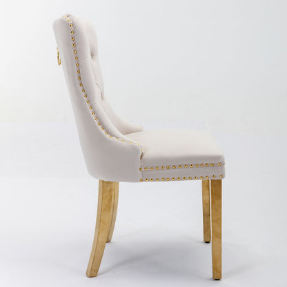 Nikki - Modern, High-End Tufted Dining Chair (Set of 2)