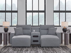 ModMax II - Salt And Pepper - Reclining Sectional