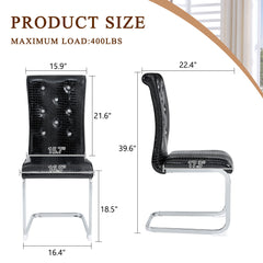 Elegant Design Upholstered Dining Chairs