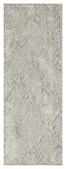 Sunshine - 5'3" X 7'3" Indoor, Outdoor Area Rug - Silver