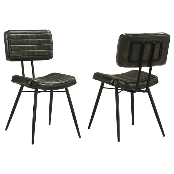 Molly - Upholstered Dining Chair (Set of 2) - Espresso
