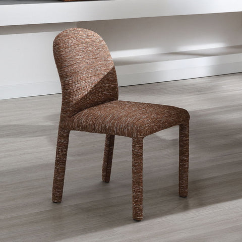 Lidi - Side Chair (Set of 2) - Brown Chenille