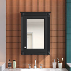 Wall Mounted Bathroom Storage Medicine Cabinet For Over Toilet With Mirror