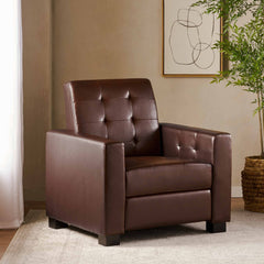 Langseth - Contemporary Tufted Pushback Recliner
