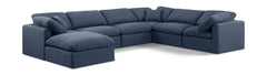 Indulge - Linen 7 Piece Modular Sectional