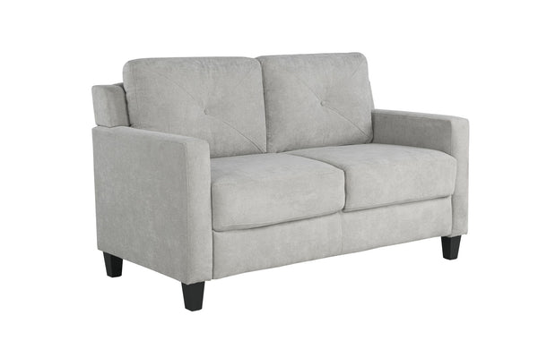 Horatio - Chenille 2 Seater Loveseat - Taupe